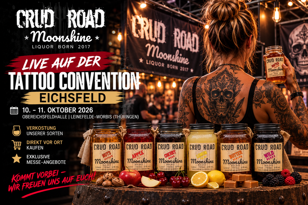 Crud Road Moonshine auf der Tattoo Convention Eichsfeld 2026
